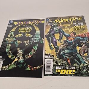 Justice League 36-37 (2015, DC) Wonder Woman, Batman, Flash, Geoff Johns